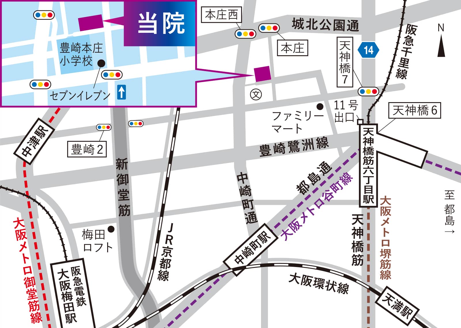 アクセスマップ Map